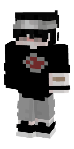 Black skin: body, front render