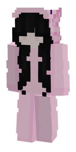 Pink skin: body, front render