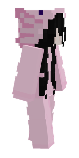 Pink skin: body, right side render