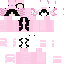 Pink skin: raw texture render