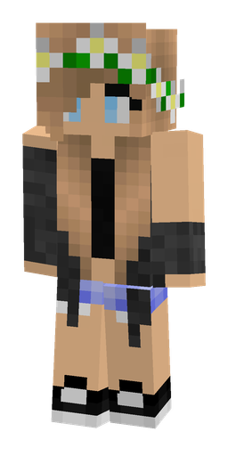 Black skin: body, front render