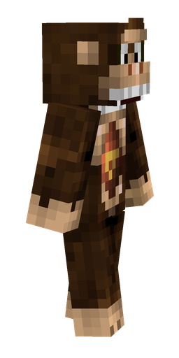 Black skin: body, right side render