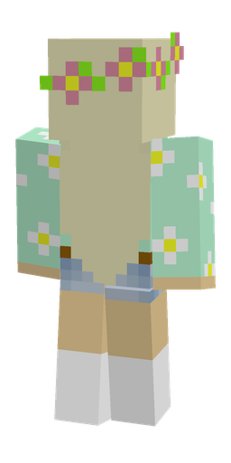 Classic skin: body, back render
