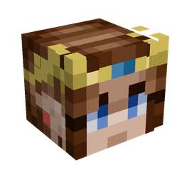 Brown skin: head render
