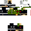 Black skin: raw texture render