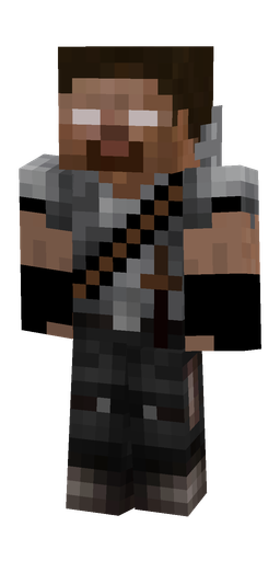 Black skin: body, front render