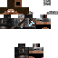 Black skin: raw texture render