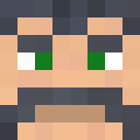 Black skin: face render