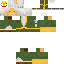 Classic skin: raw texture render