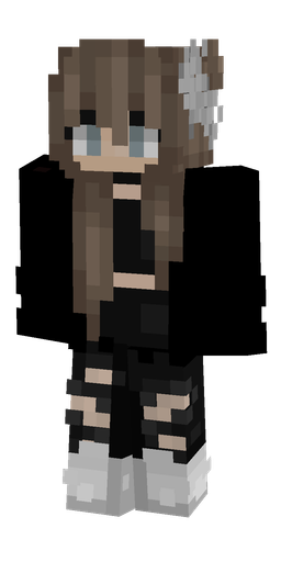 Black skin: body, front render
