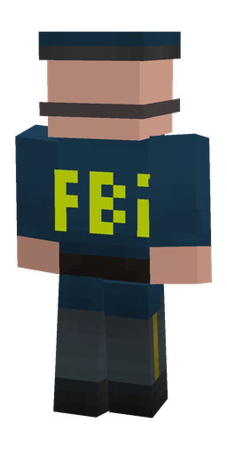 Black skin: body, back render