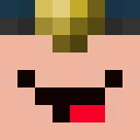 Black skin: face render