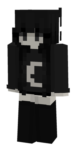 Black skin: body, front render