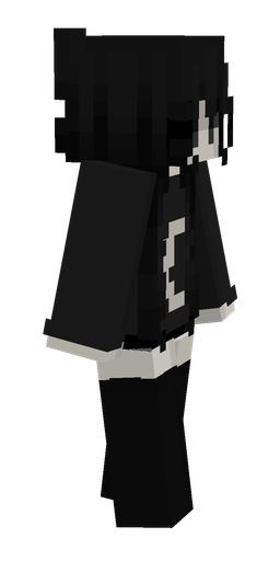 Black skin: body, right side render