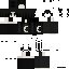 Black skin: raw texture render