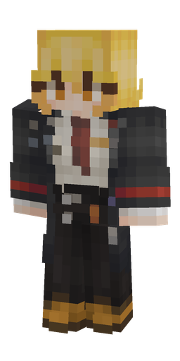 Black skin: body, front render