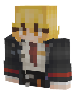 Black skin: bust render