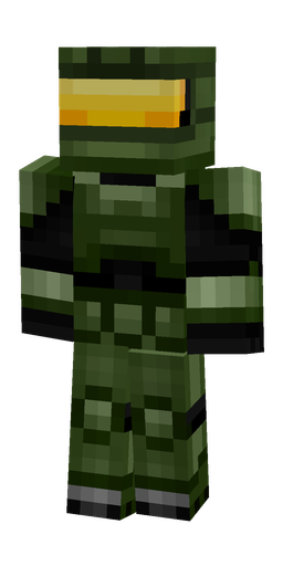 Black skin: body, front render