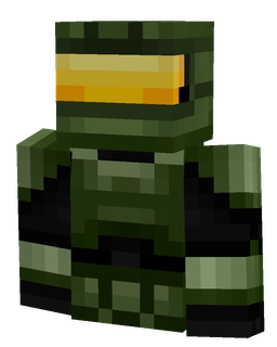Black skin: bust render