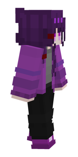 Black skin: body, right side render