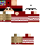Classic skin: raw texture render
