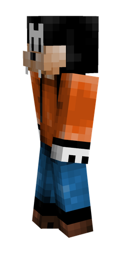 Black skin: body, left side render