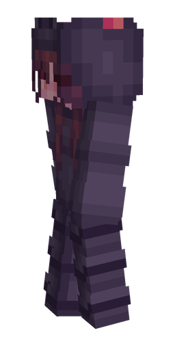 Pink skin: body, left side render