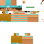 Blue skin: raw texture render