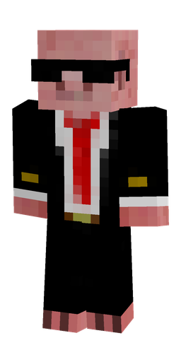 Black skin: body, front render