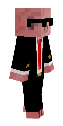Black skin: body, right side render