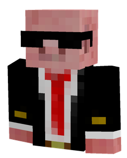 Black skin: bust render