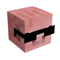 Black skin: head render