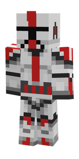 Black skin: body, front render