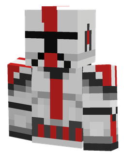 Black skin: bust render