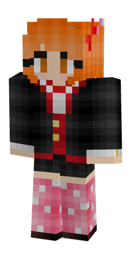 Black skin: body, front render
