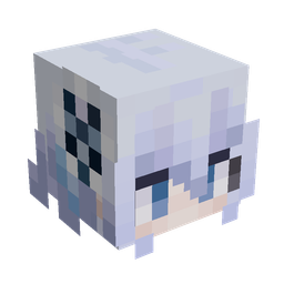 Blue skin: head render