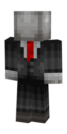 Black skin: body, front render