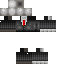 Black skin: raw texture render
