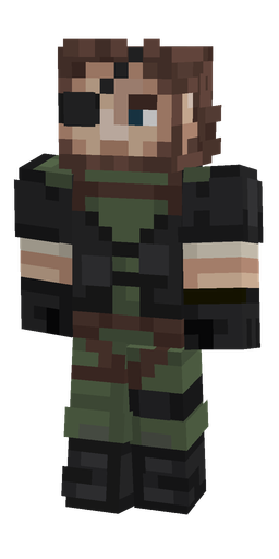 Black skin: body, front render