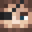 Black skin: face render