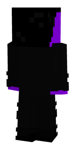Black skin: body, back render