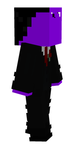 Black skin: body, right side render