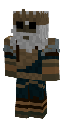Black skin: body, front render