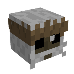 Black skin: head render