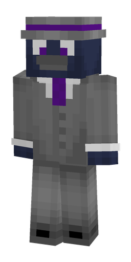 Blue skin: body, front render
