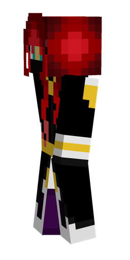 Black skin: body, left side render