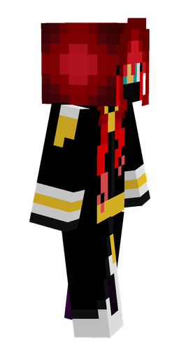 Black skin: body, right side render