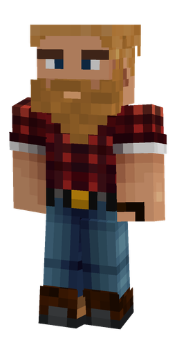 Black skin: body, front render