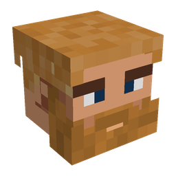 Black skin: head render