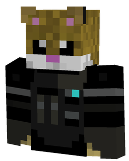 Black skin: bust render